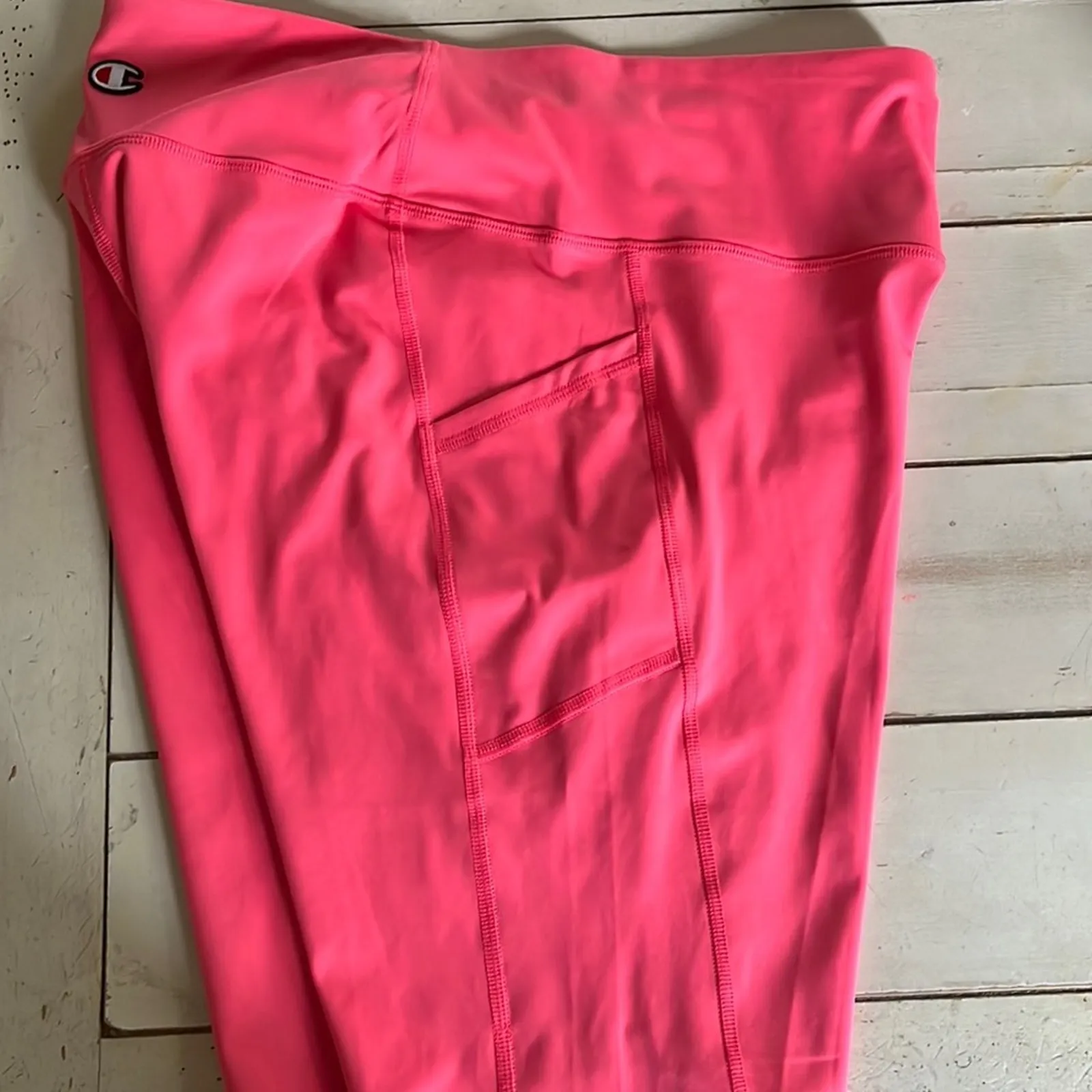 Champion Bike Shorts Women's 2X Plus Absolute Eco Moisture Wicking Pinky Peach - Image 5