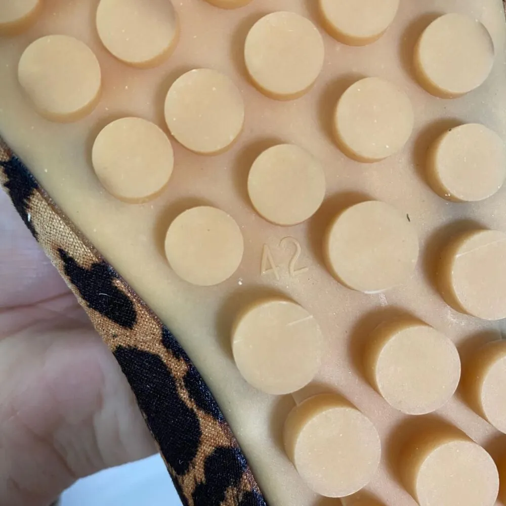 Y2K Leopard Animal Cheetah Print Brown Tan Slip On Loafers EU 42 US 11.5 - Image 5