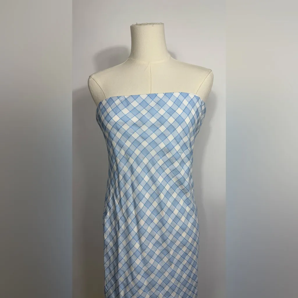 NWT Amanda Uprichard‎ Shiran Dress in Meadow Plaid Sz Medium $211 - Image 7