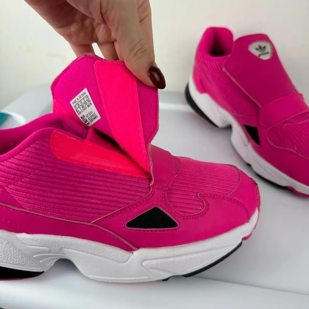 Adidas Originals Womens Falcon RX Trainers Shock Pink Sz 8.5 - Image 12
