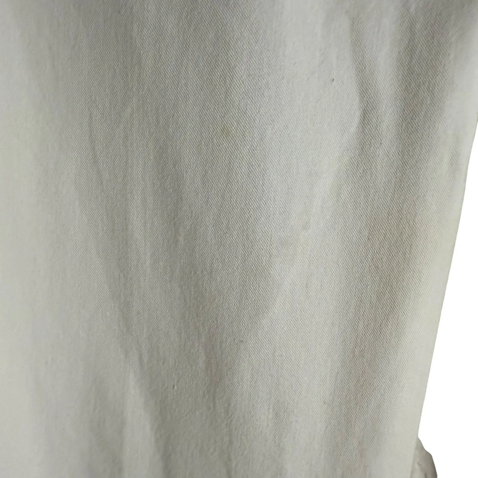 Brunello Cucinelli White Mid Rise Straight Leg Flat Front Trouser Dress Pants 6 - Image 12