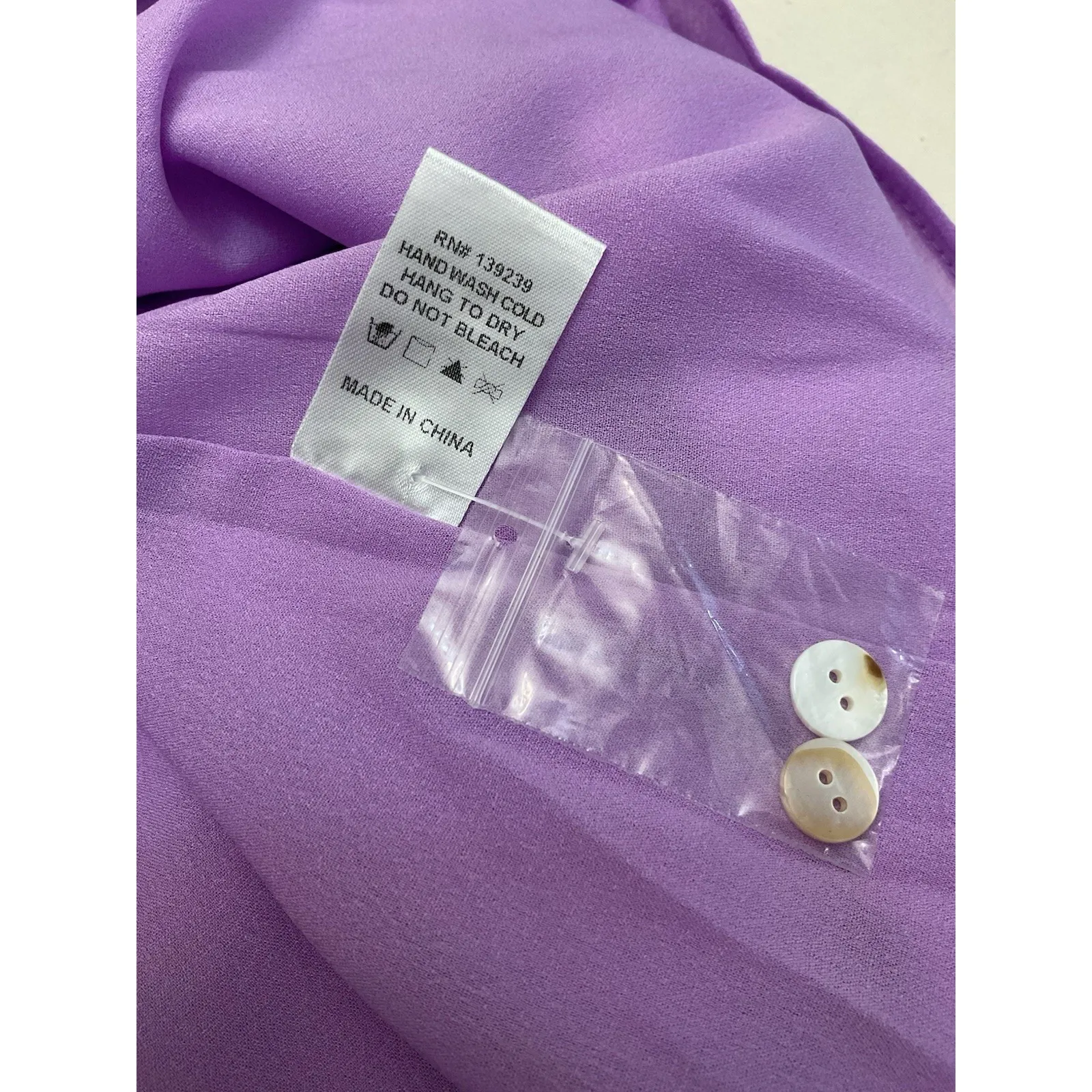 Tuckernuck Women's Lavender Callahan Shirt Dress Ruffle Hem Swing Style Size XXL - Image 10