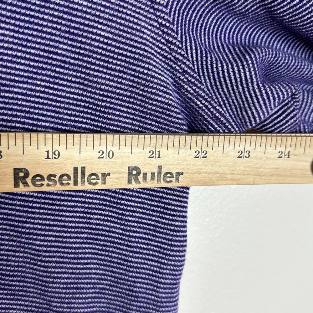 Robert Graham ladies 100% cotton Quarter Zip Pullover Size large - Image 8