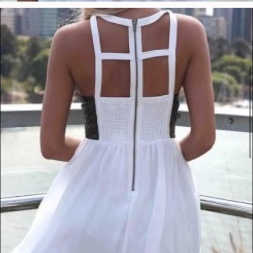 Xenia Boutique beaded cage dress Orange Size 8 - Image 6