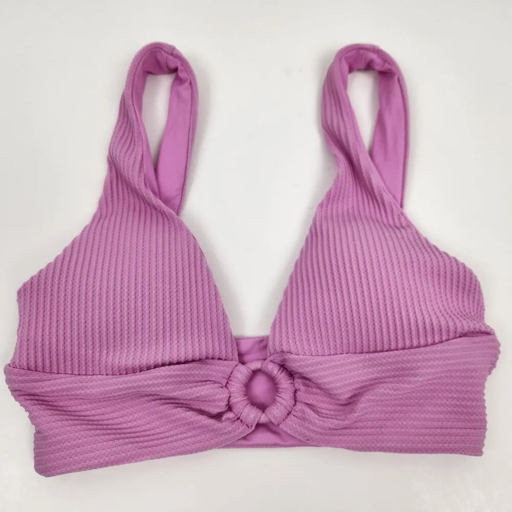 L*Space Fisher Bikini Top in Rosebud Pink Size XS NWT - Image 3