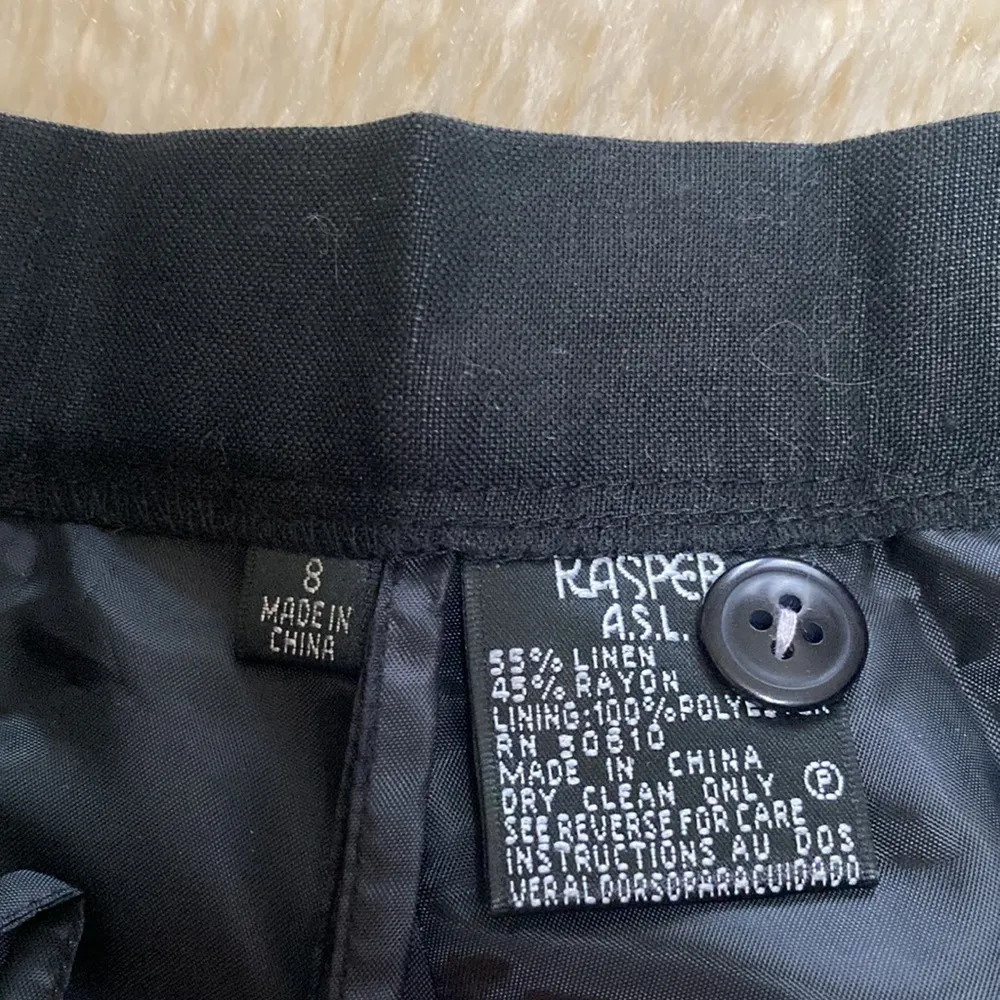 Kasper  ALS linen blend pants size 8 - Image 4