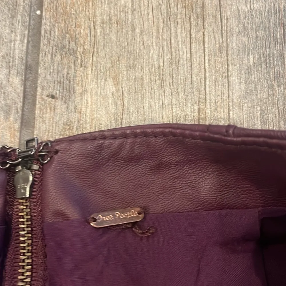 Free People faux leather skirt - Image 2