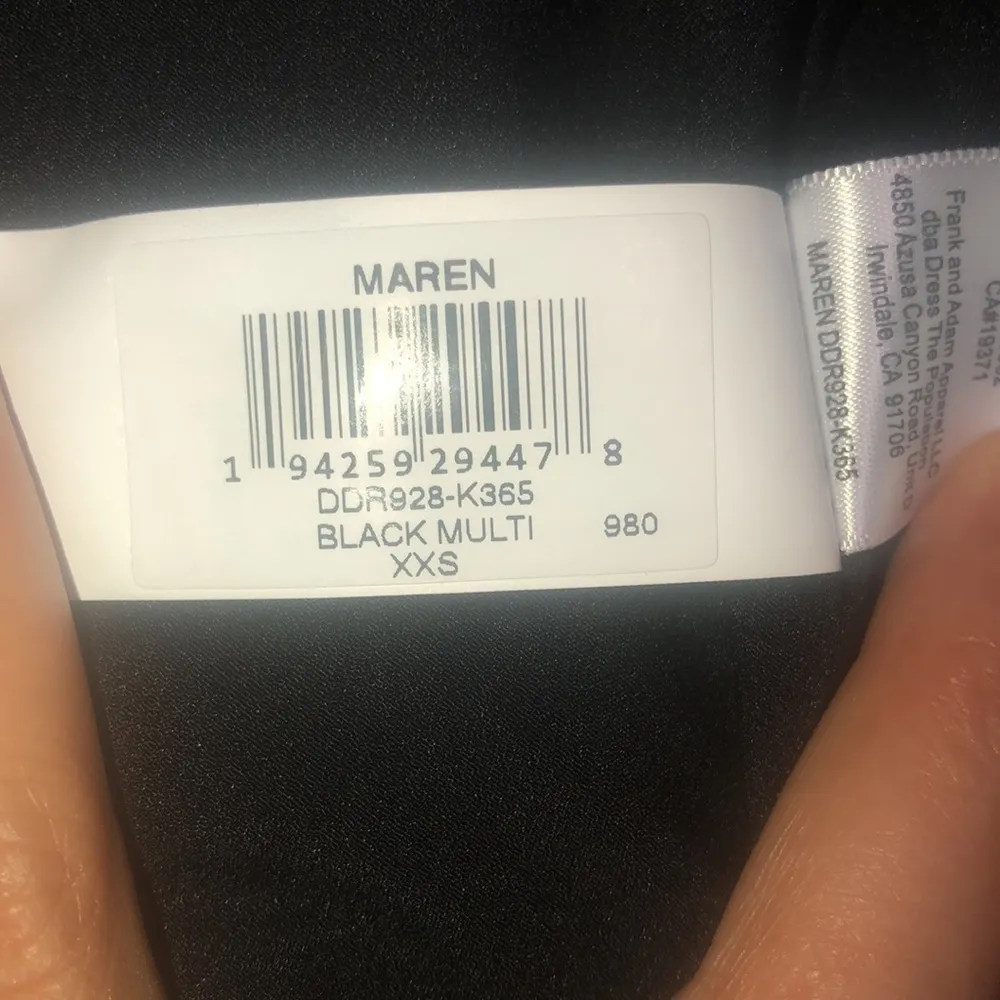 Dress the Population Maren Embroidered Floral Sleeveless Fit‎ & Flare Dress XXS - Image 12