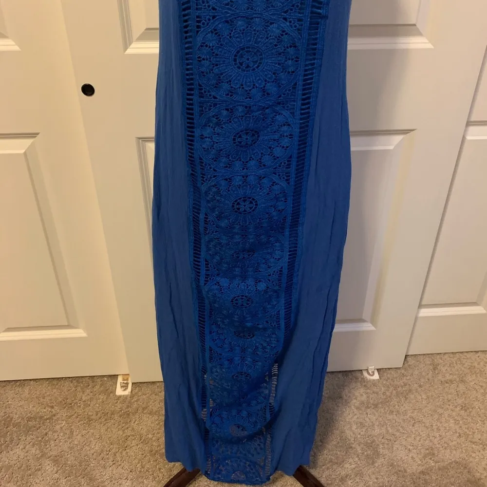 Royal blue maxi dress Size M - Image 3