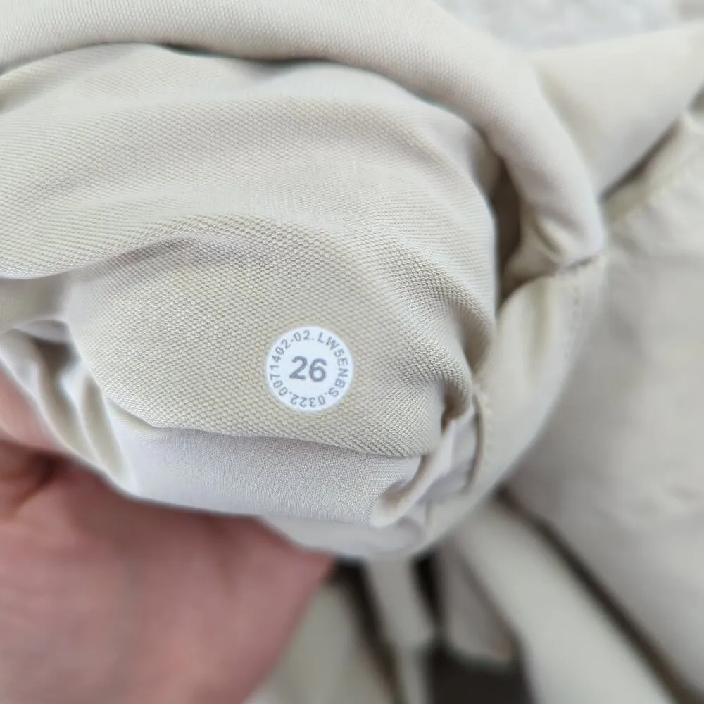 Lululemon Light Utilitech Cargo Pocket High Rise Pant Tan W5ENBS Women's Size 26 - Image 7