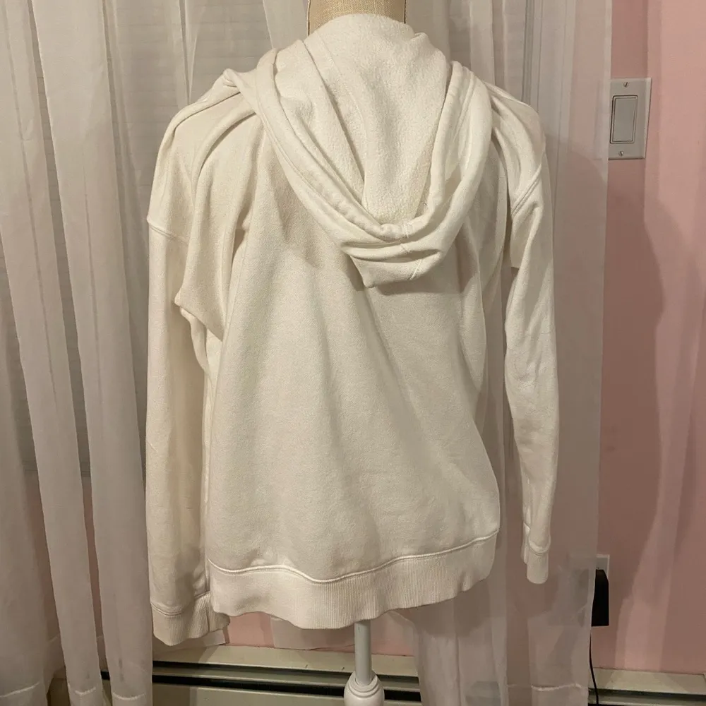 Denim Embroidered Hoodie - Image 2