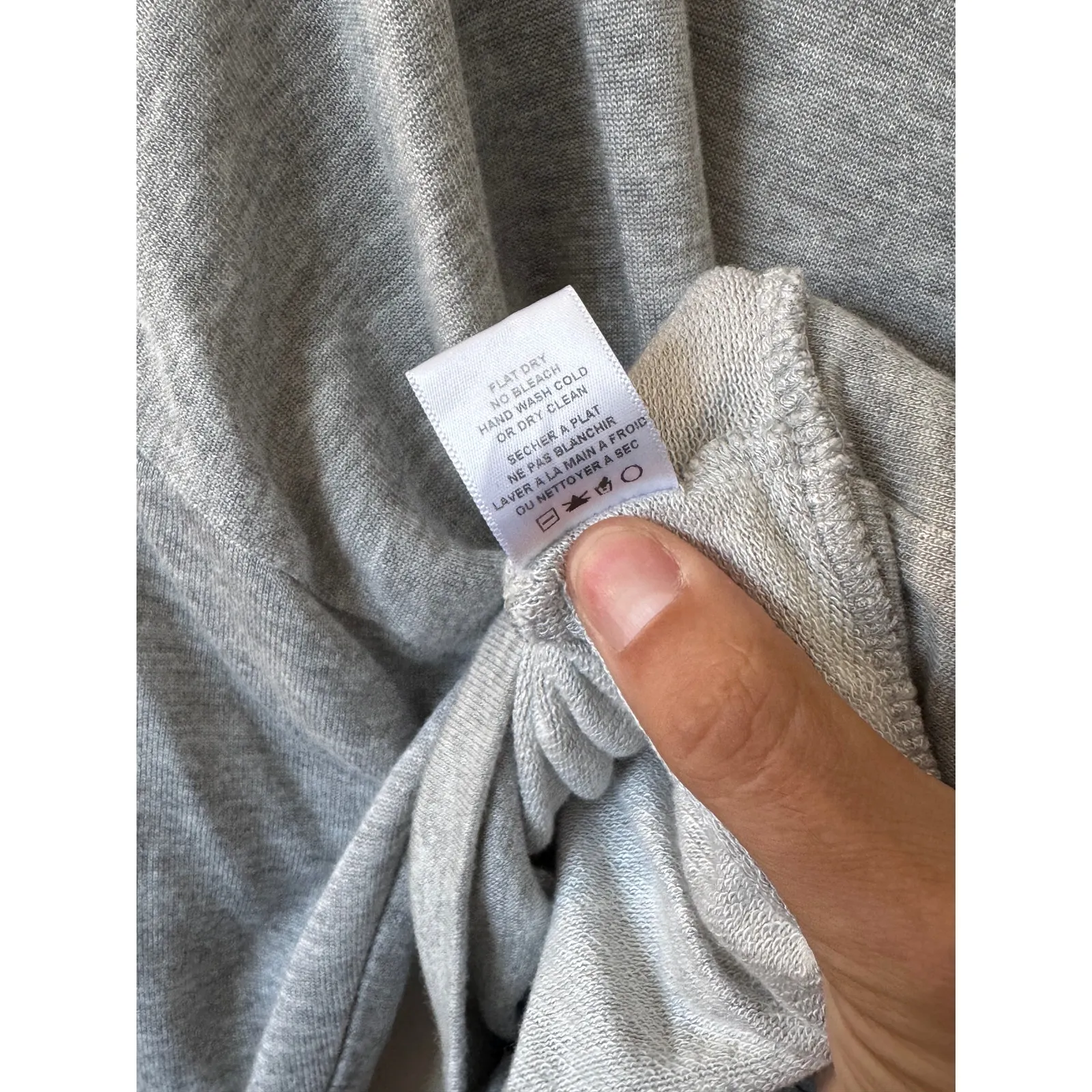 NWT Wildfox Couture All-Star Nella Cropped Pullover in Grey Size XS - Image 8