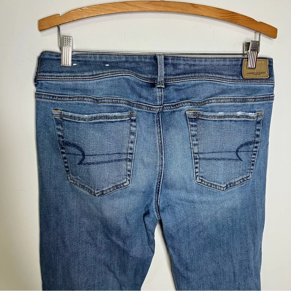 American Eagle Outfitters kick boot cut jeans size 10 - Image 5