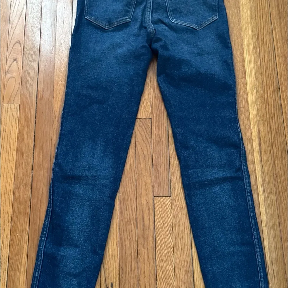 Madewell 10” High Rise Skinny blue jeans, size 25” preppy logo trendy festival - Image 14