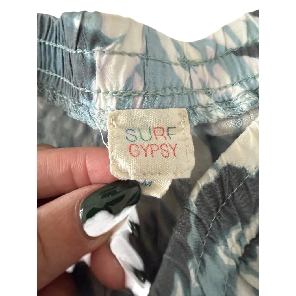SURF GYPSY Coastal Ruffle Shorts Size Medium - Image 2