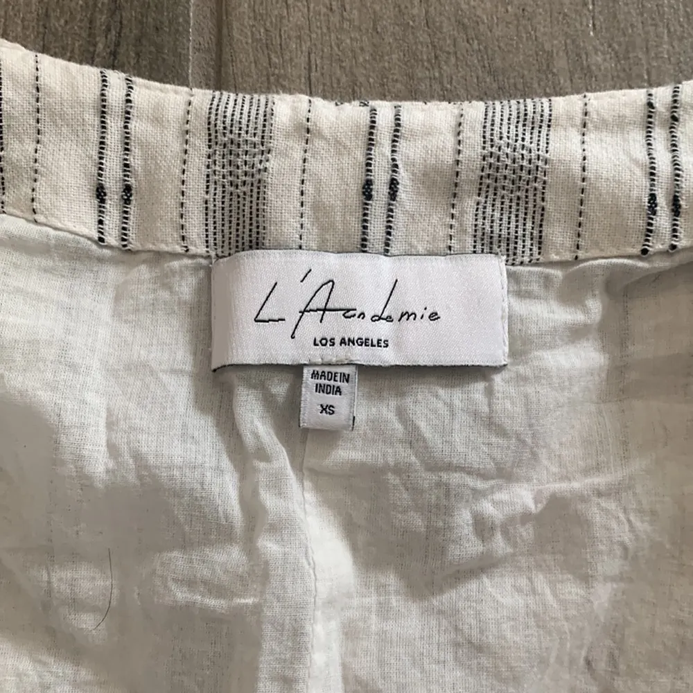 L’académie stripe long sleeve dress - Image 2