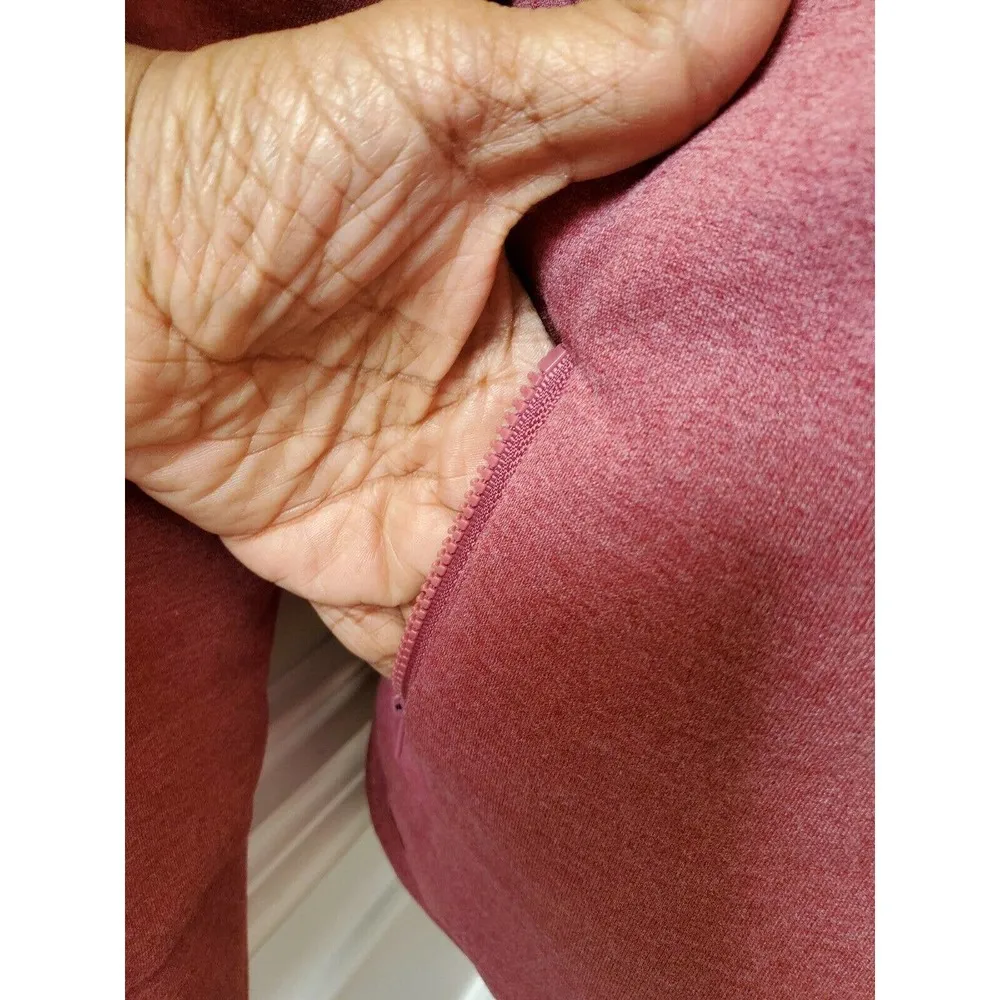 Three Dots Women's Pink Polyester Long Sleeve Full Zip Front Casual Jacket 2XL - Image 4