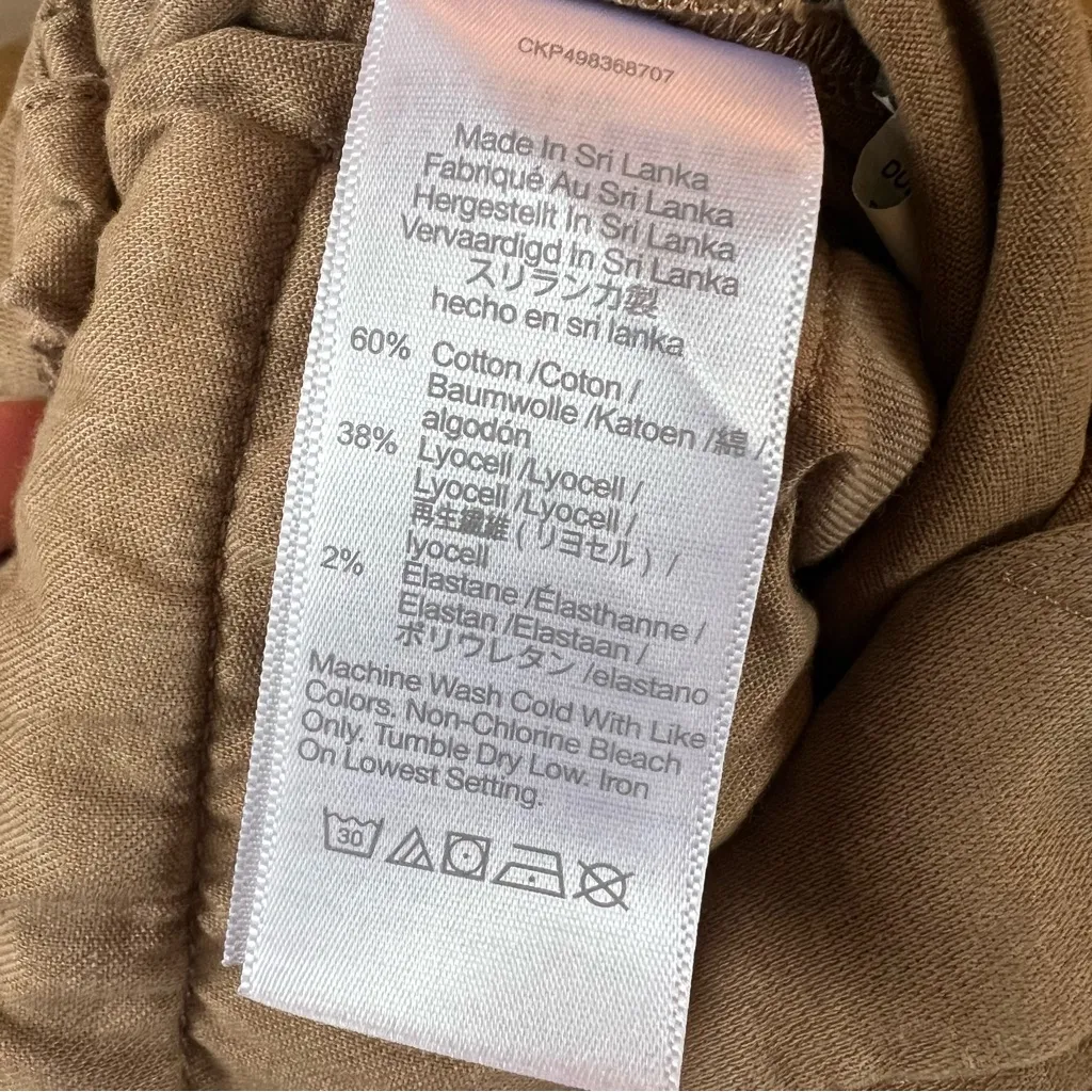 Madewell Low-Slung Baggy Utility Pants in Faded Birch Brown Size 26 - Image 14