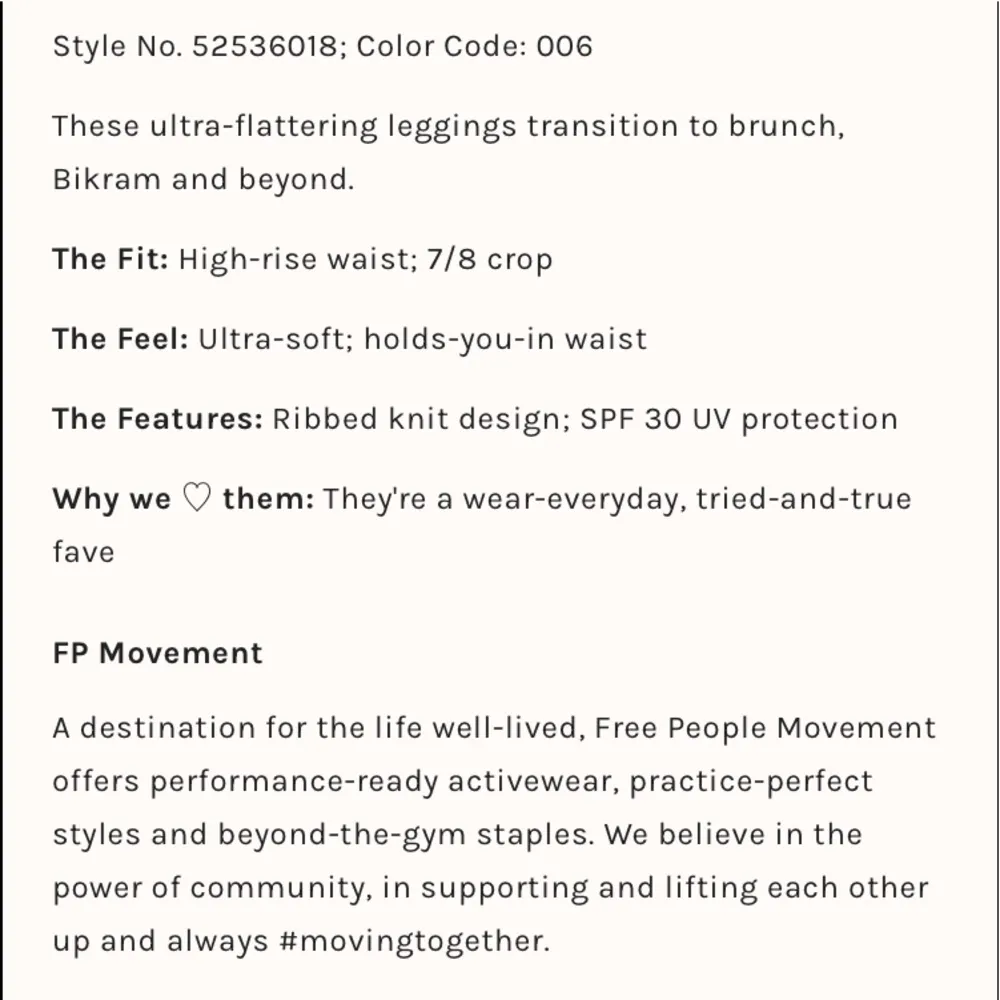 NEW!  Movement High-Rise 7/8 GOOD KARMA XS/S Leggings Neon Coral - Image 7