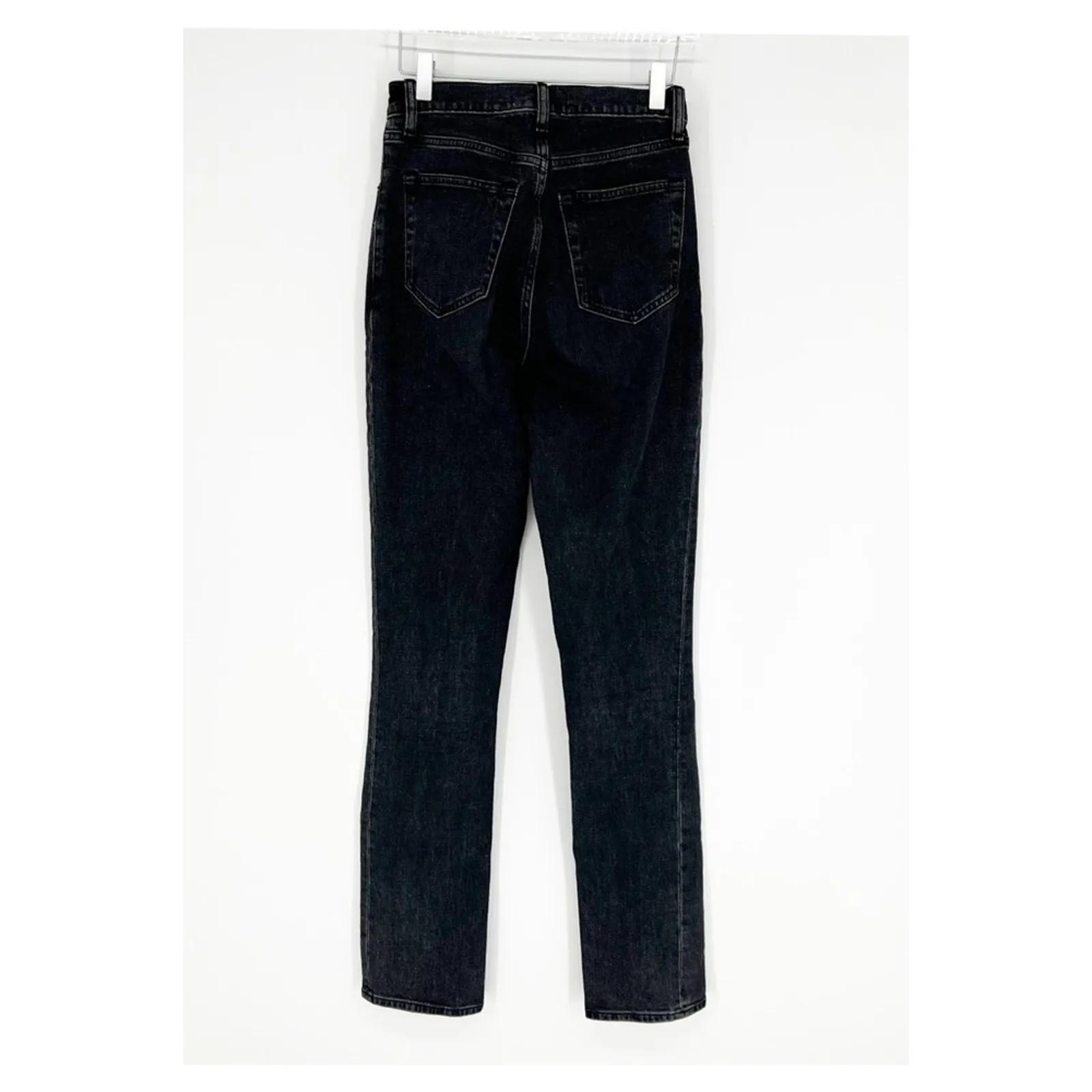 Abercrombie & Fitch 90s Slim‎ Straight Leg Ultra High Rise Curve Love Jeans 25L - Image 3