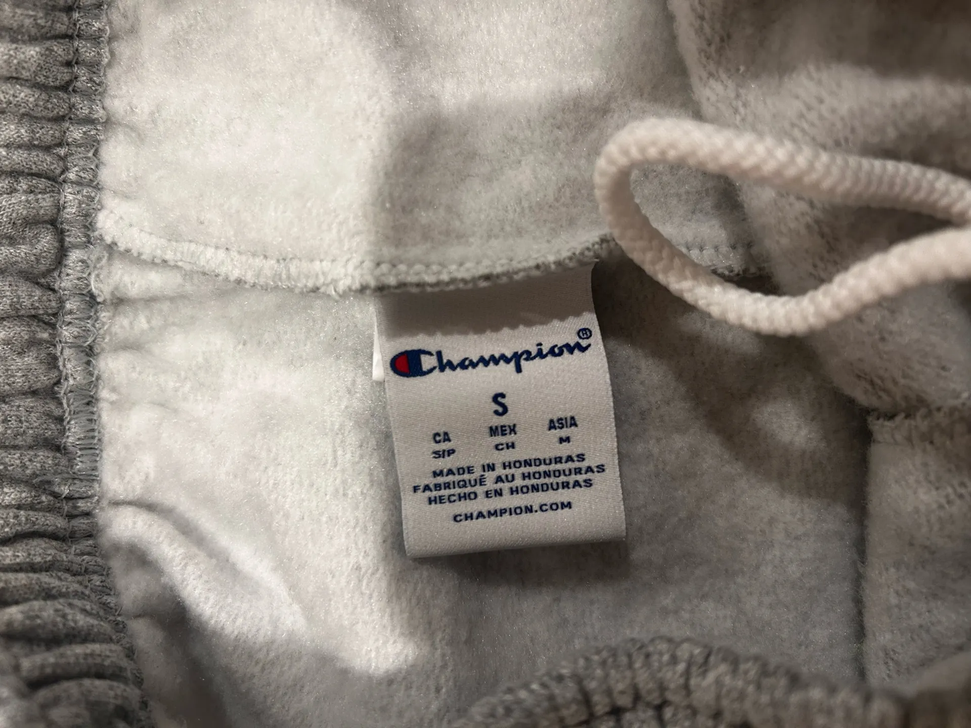 endicott champion college grey sweatpants - Image 2