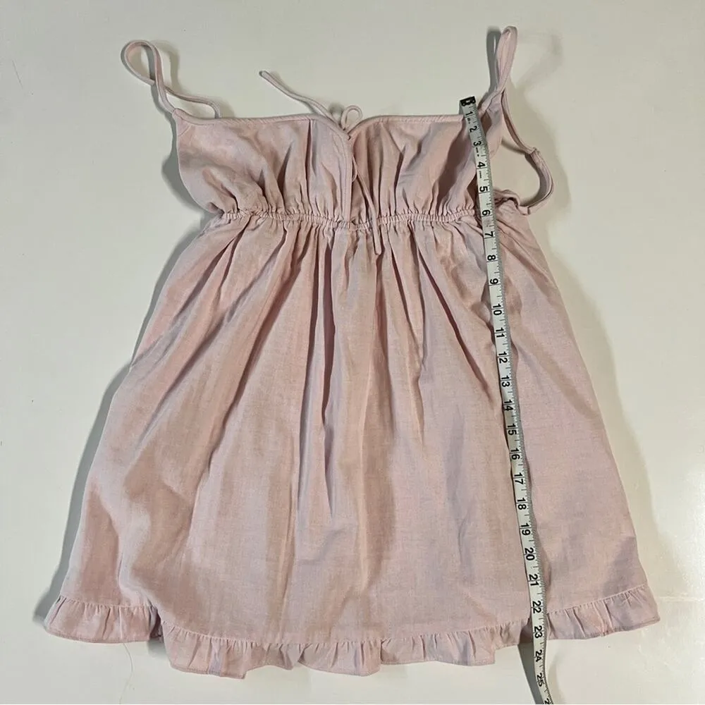 Revolve - More To Come Rocio A Line Babydoll Mini Dress in Light Pink - Image 8