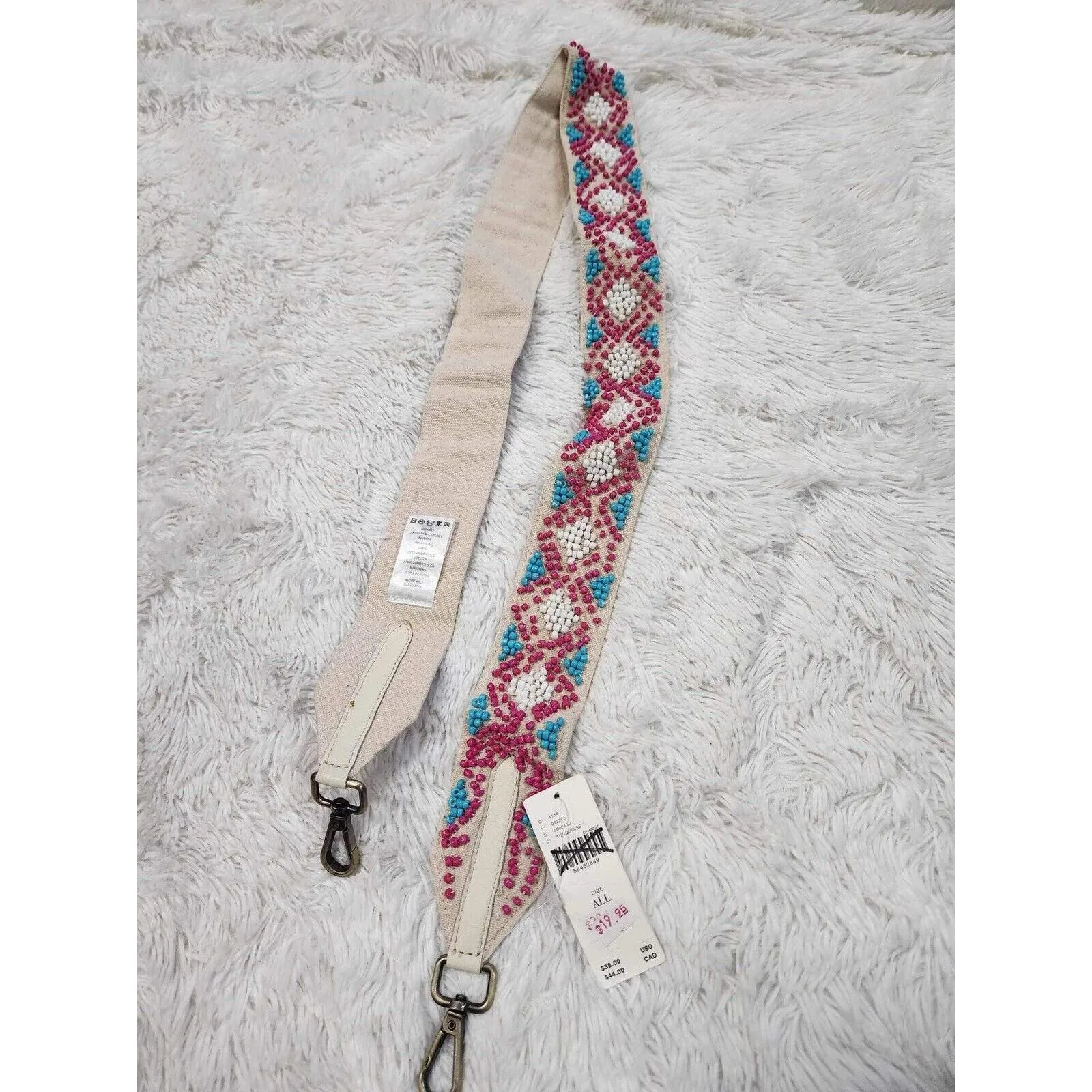 Anthropologie Geo Banded Shoulder Crossbody Bag Strap - Image 4