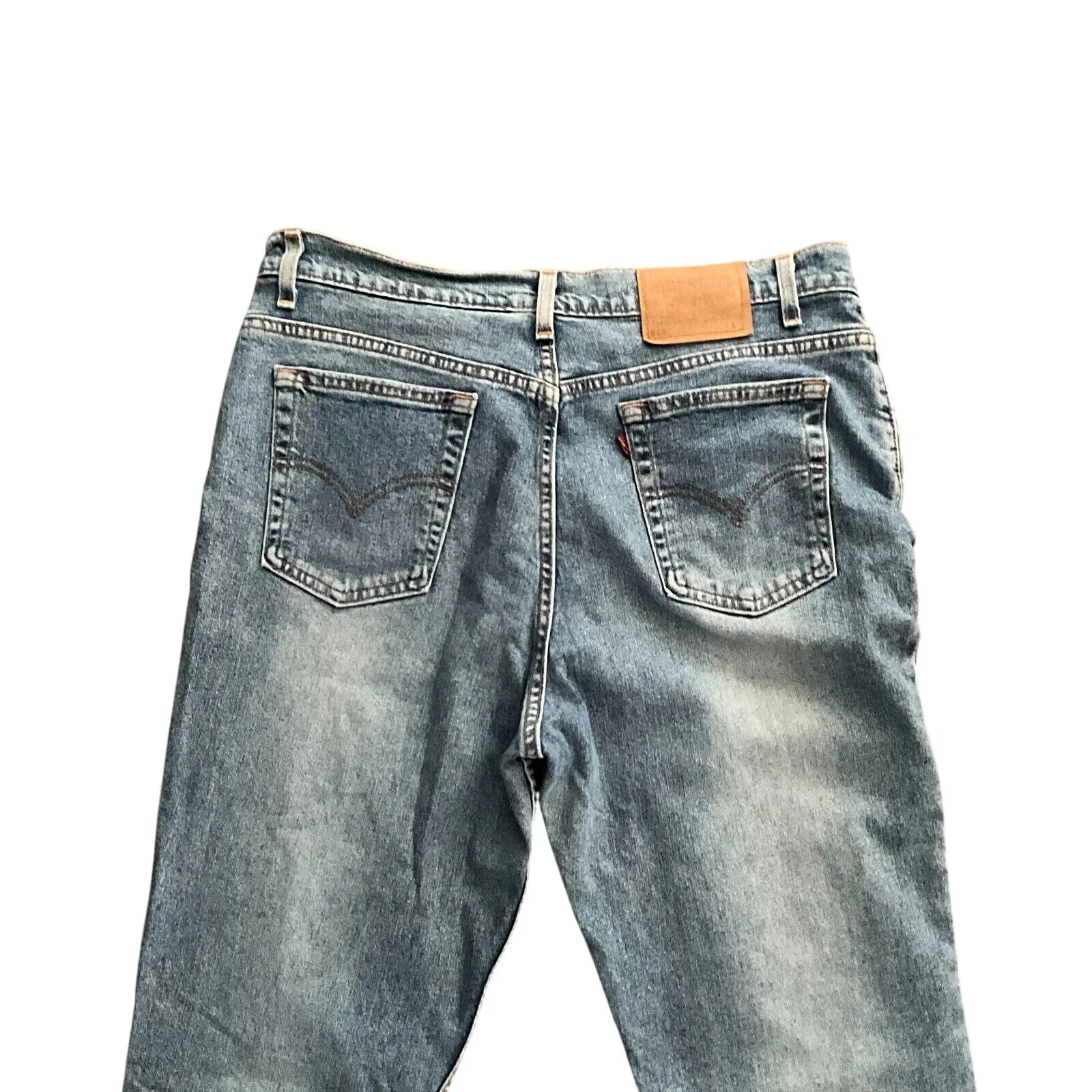 Levi’s 512 Slim Tapered Y2K Vintage Denim Jeans 16L Flattering High-Rise 34x 33 - Image 7