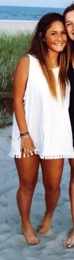 White Tassel Sundress Size XXL - Image 4