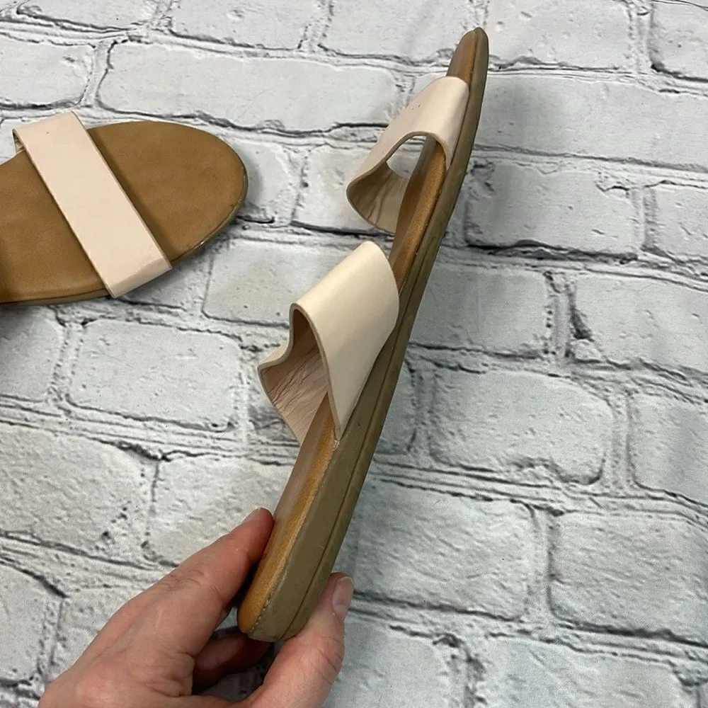 Lulus Time to Chill Nude Slide Sandals size 10 - Image 9