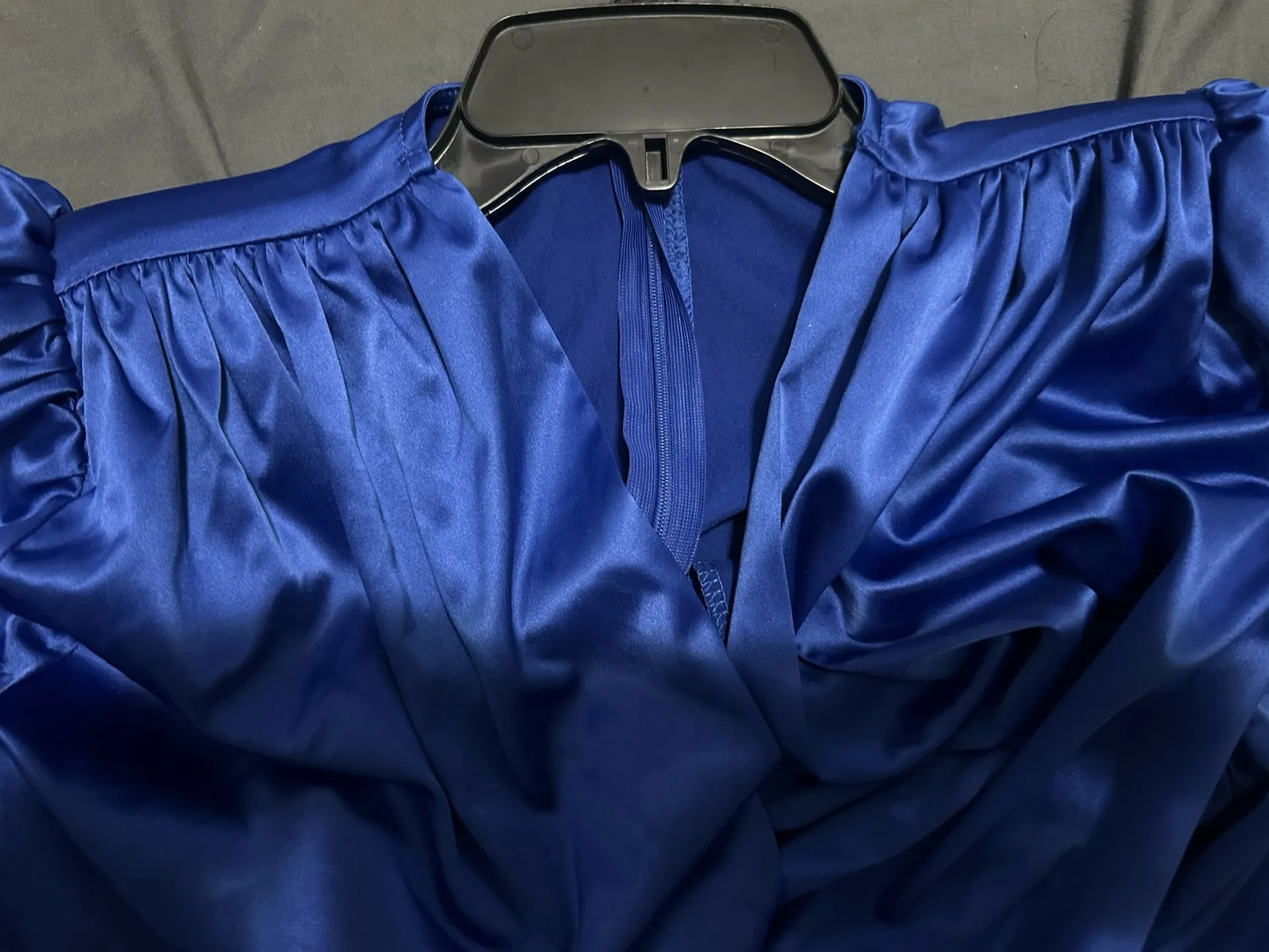 Blue long sleeve dress! Size M - Image 4