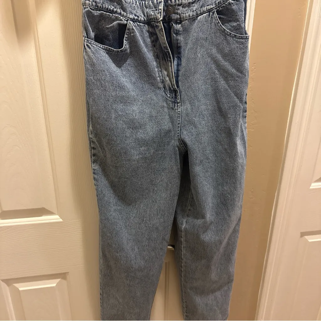 Vici Light Blue Denim Jumpsuit - Image 3