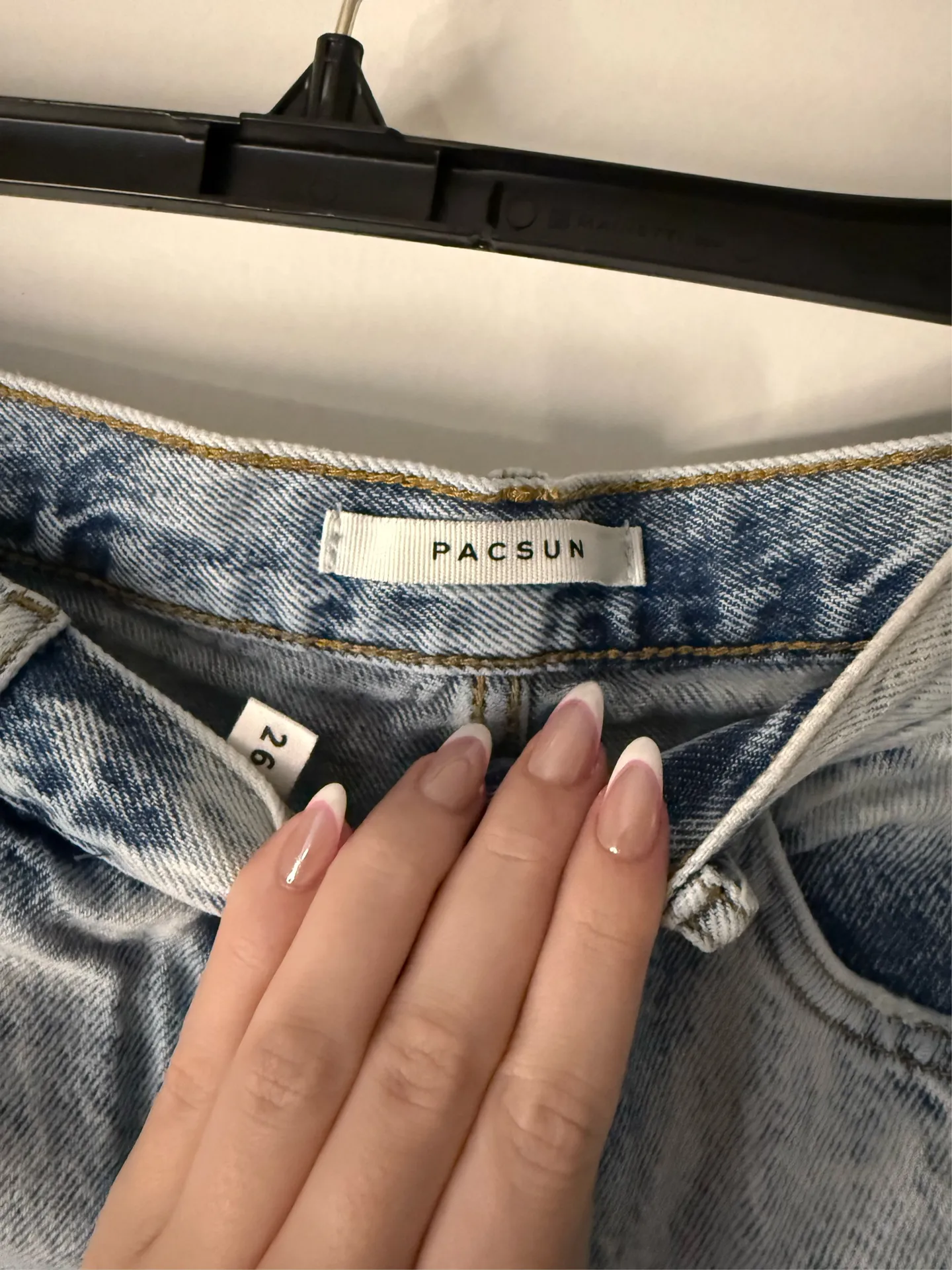 PacSun Jean Shorts High-Rise Vintage - Image 3