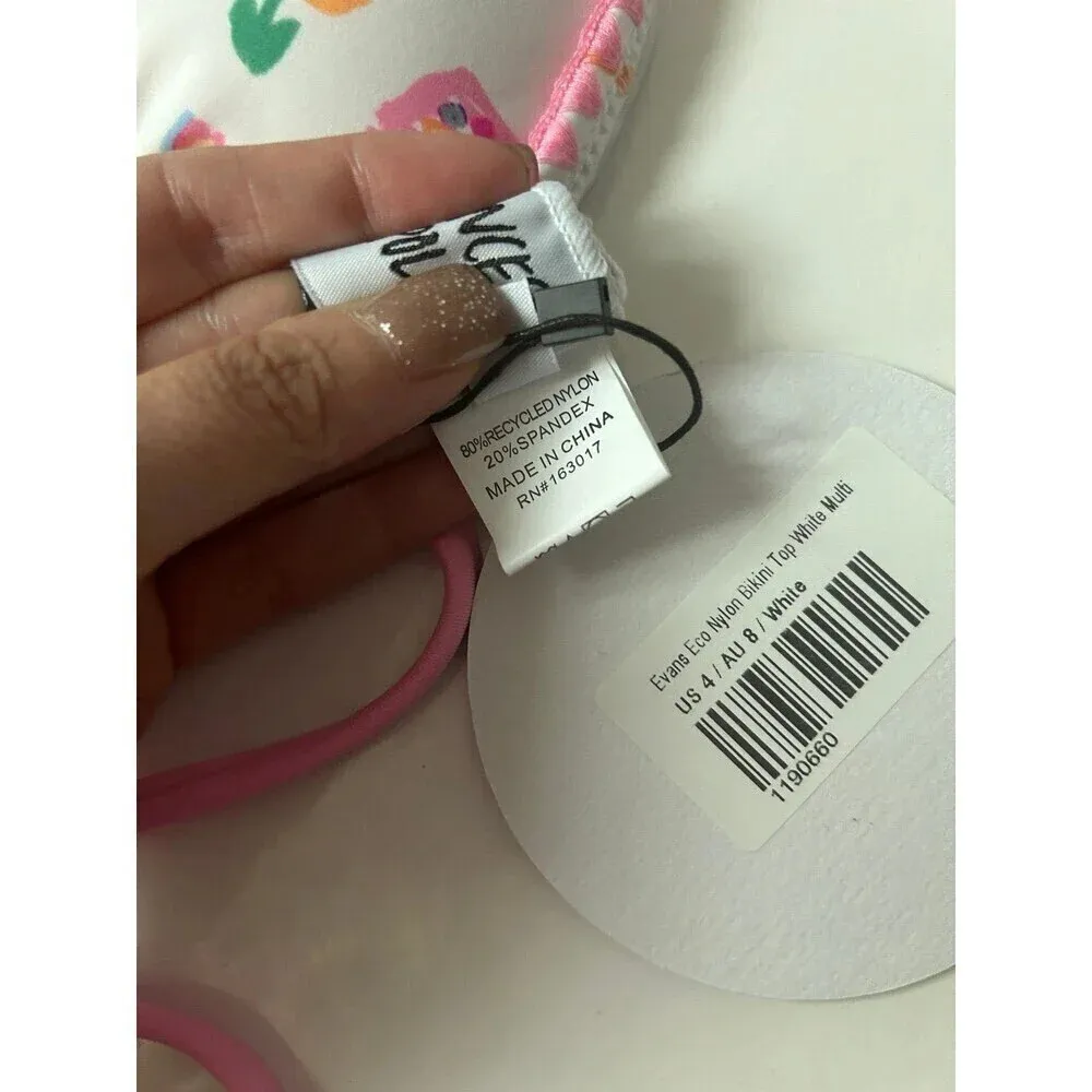 Princess Polly Nylon Bikini Top size 4 NWT - Image 4
