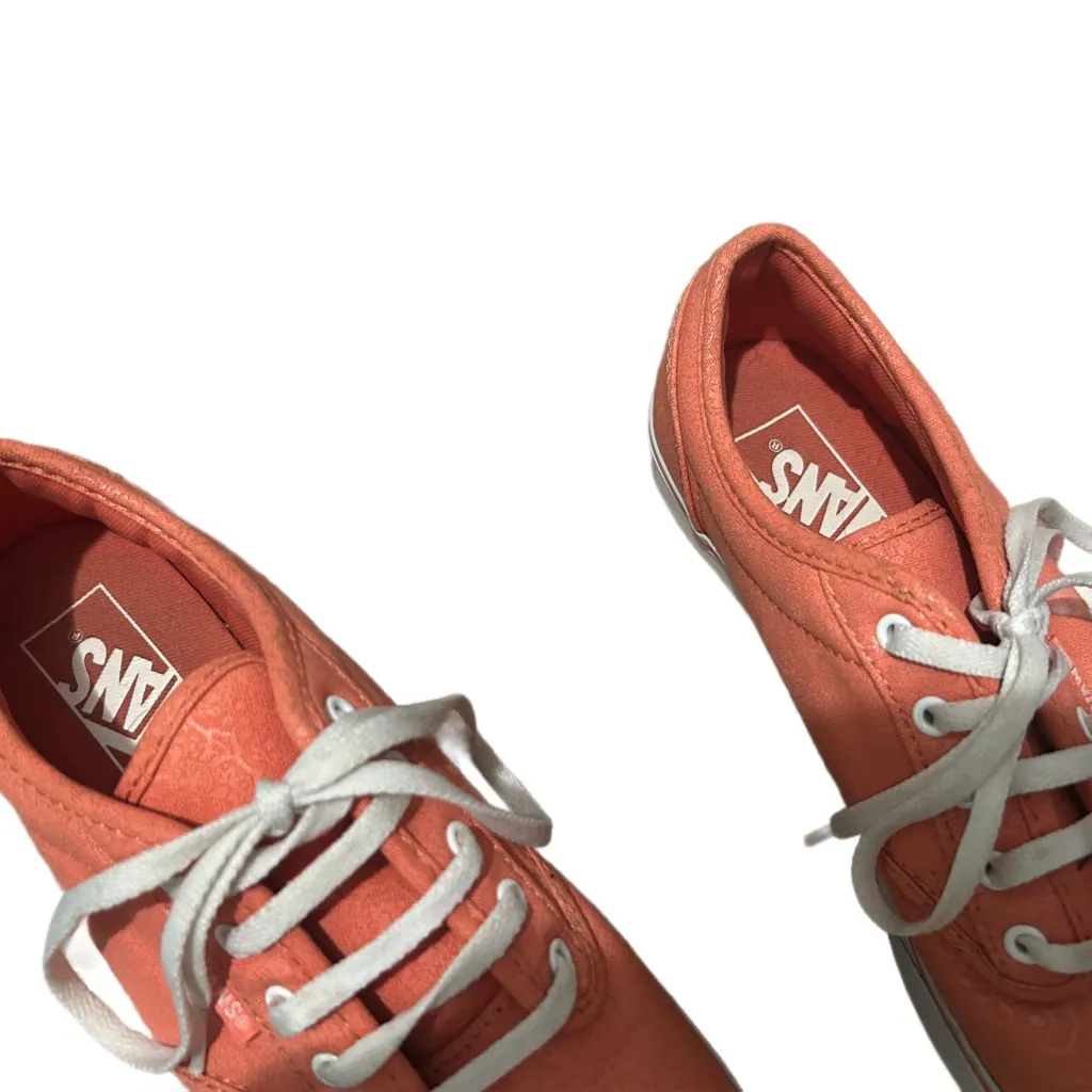 Vans Women's Atwood Low Vibrant Coral Sneakers size 7 - Image 3