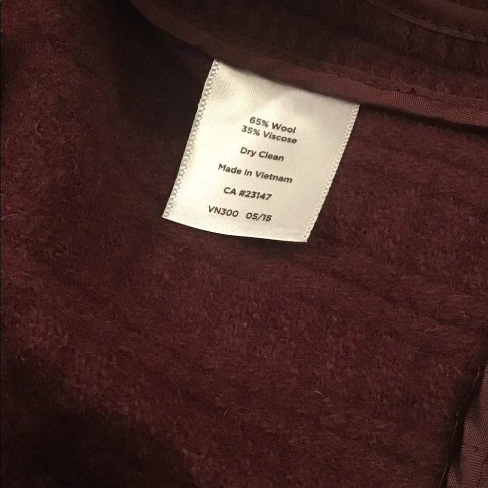 Talbots wool blend swing coat. - Image 10