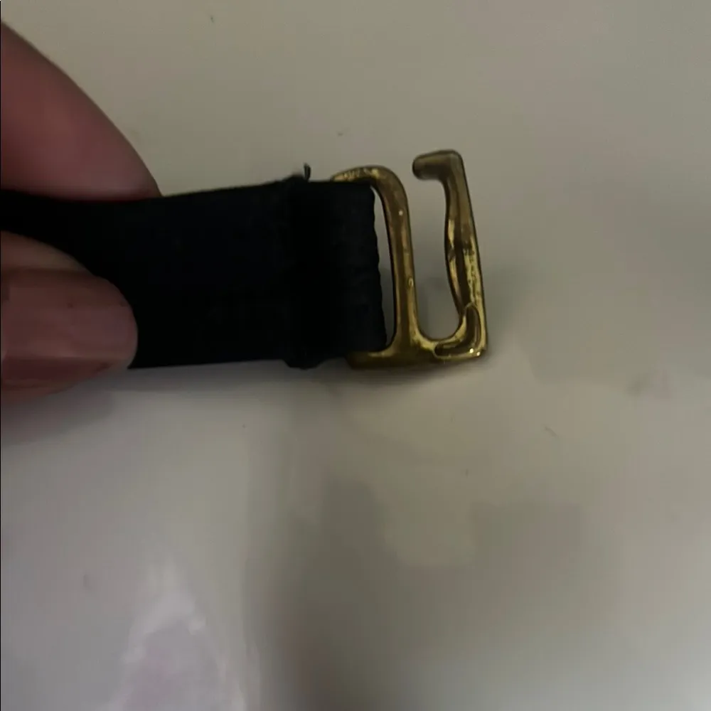 Floral Embroidered Black Floral Swimsuit Bikini Bra top Bandeau Large - Image 7