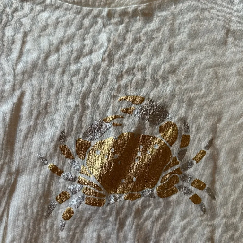 J. Crew Golden Crab Collection T-Shirt, Size XL, NWT - Image 2