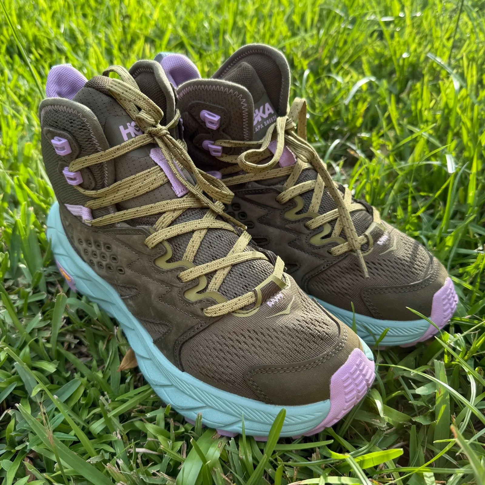 Hoka Anacapa Breeze Mid Sneakers Size 7.5 - Image 4