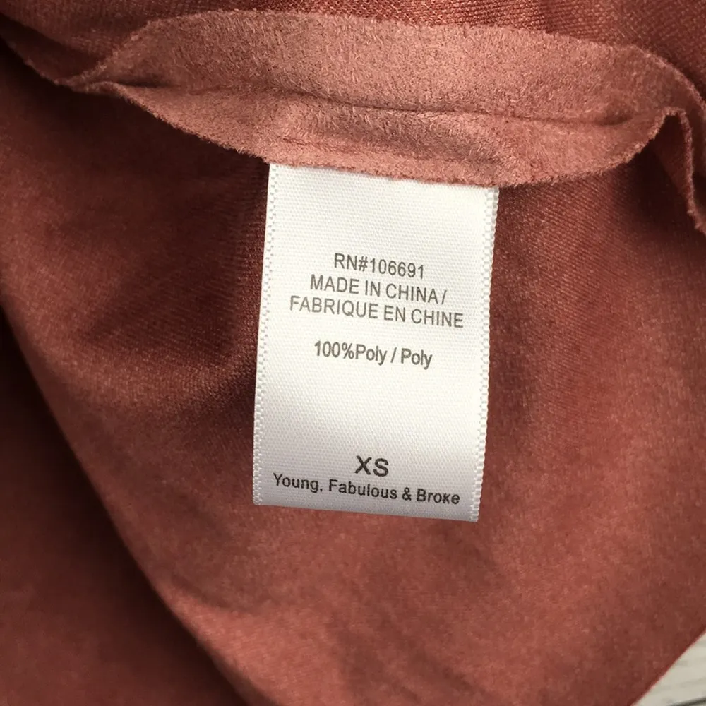 Young Fabulous and Broke Blush Ruffle Blouse - Image 5