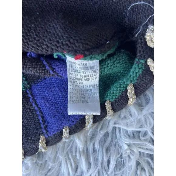 Vintage Lisa Nichols Women's Long Sleeve‎ Cardigan Size Medium - Image 5