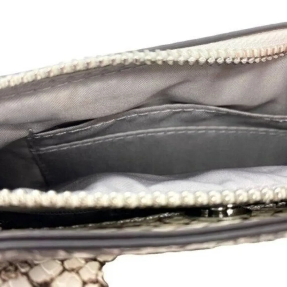 INC International Concepts Emmory Python Print Crossbody Purse Black - Image 11