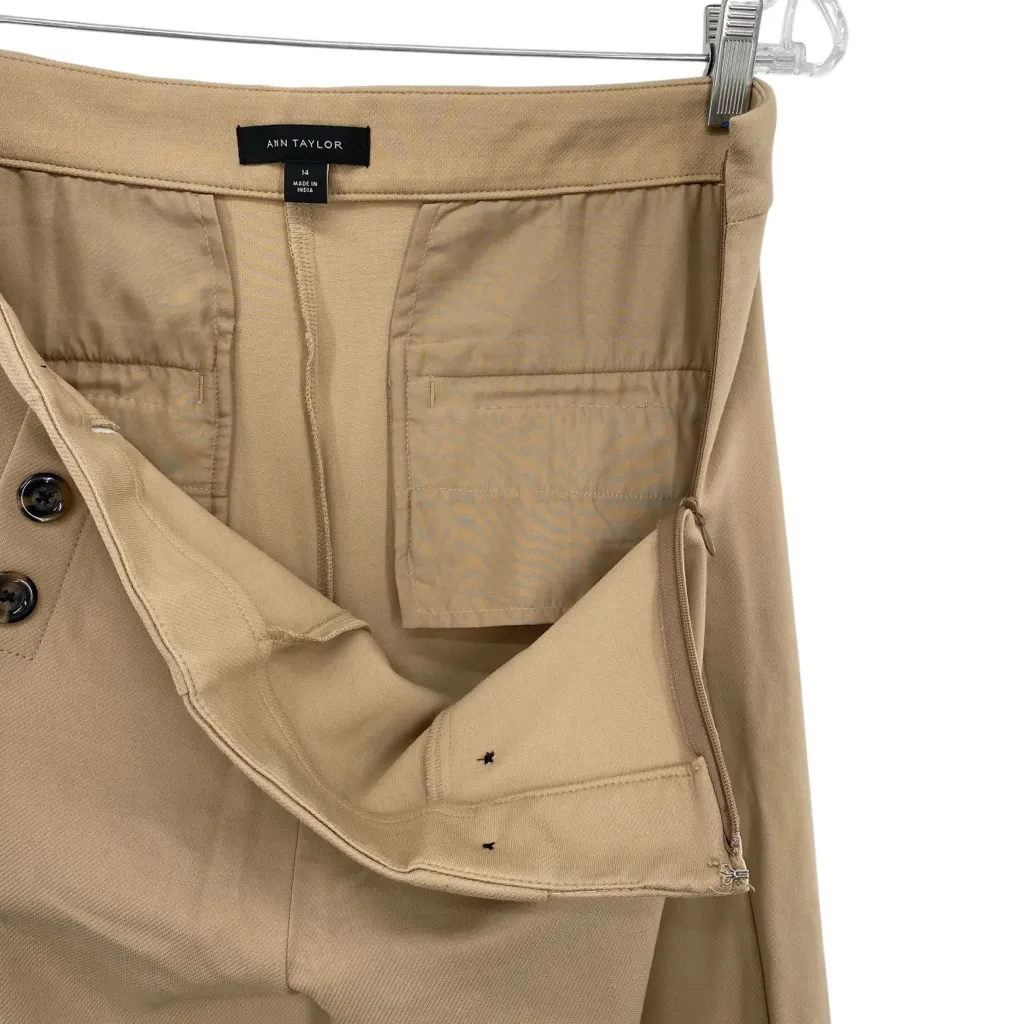 Ann Taylor The Sailor Grace Straight Pant In Cappuccino Tan - Image 8