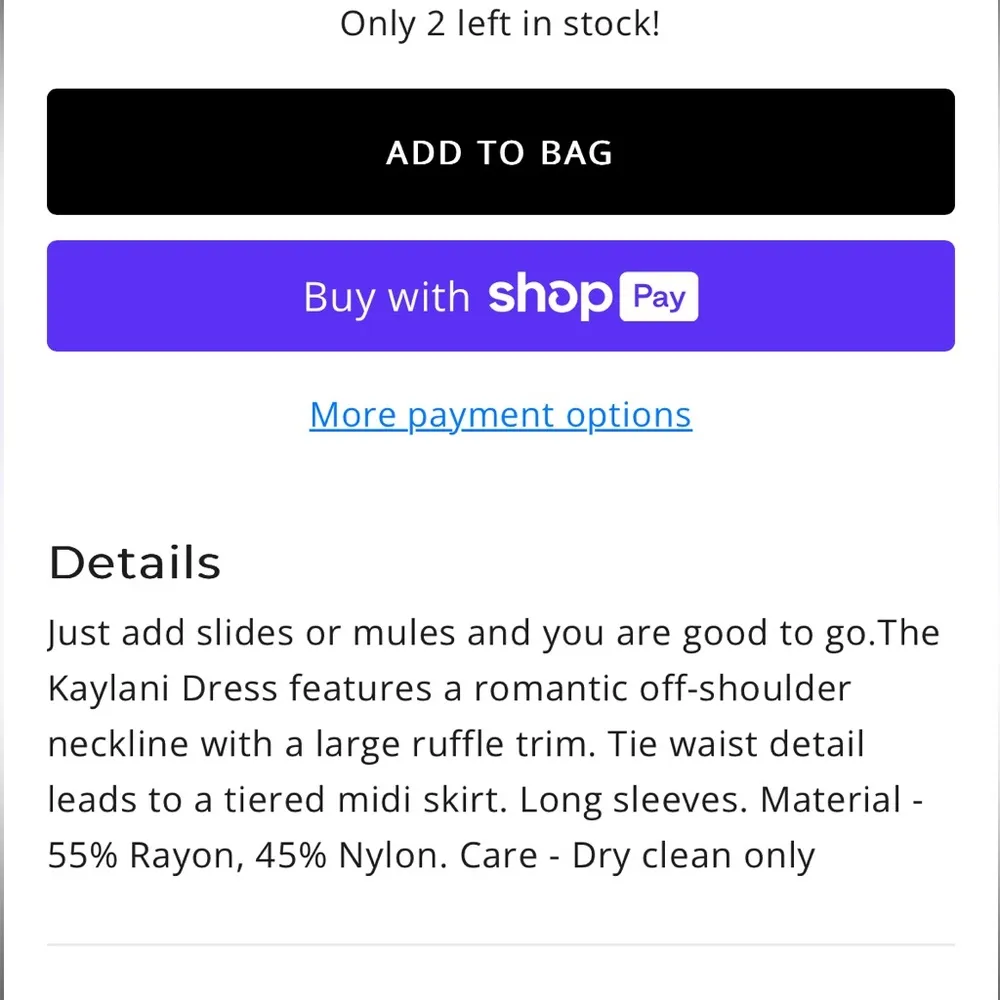 ASTR Kaylani dress - Image 3