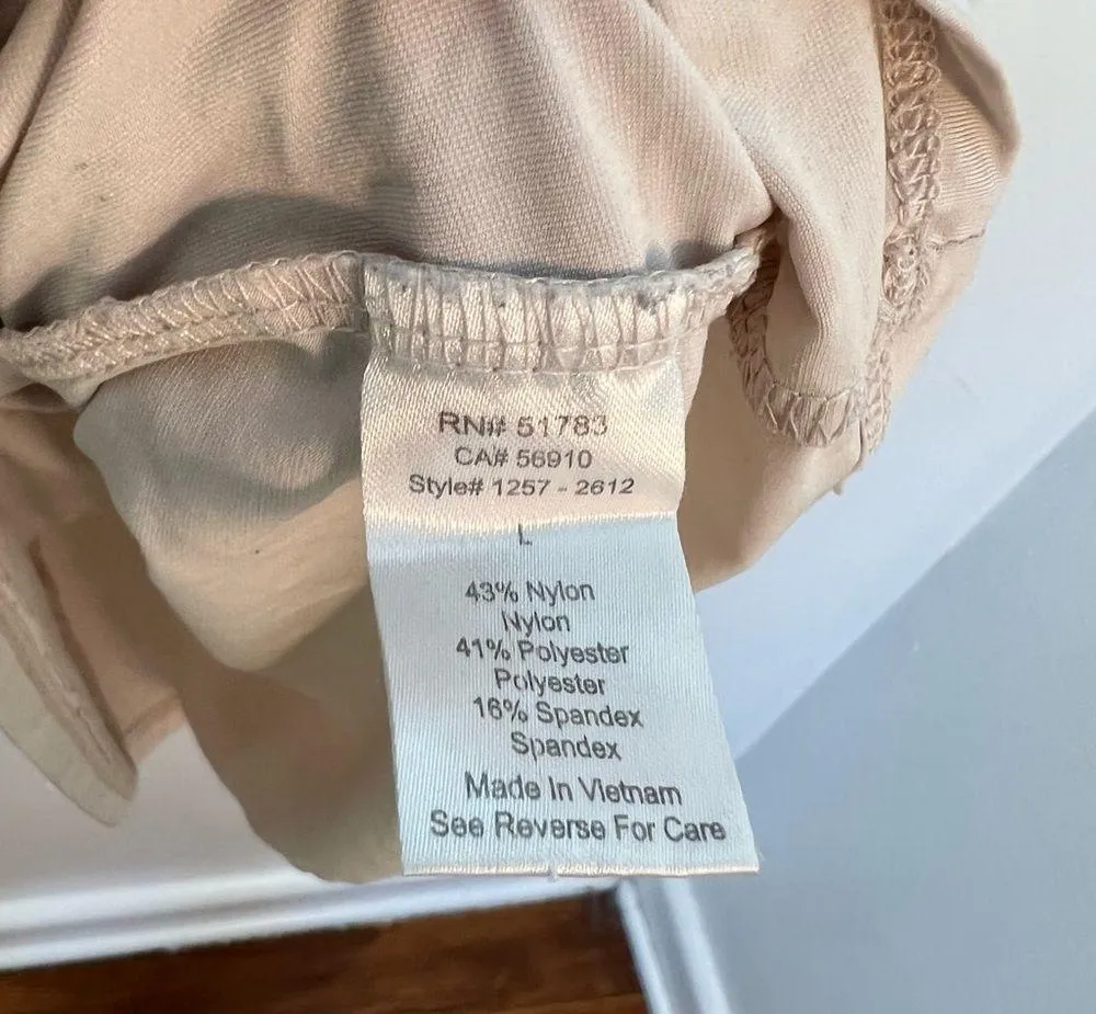 Studio Y Yoga Tank Top Beige - Image 9