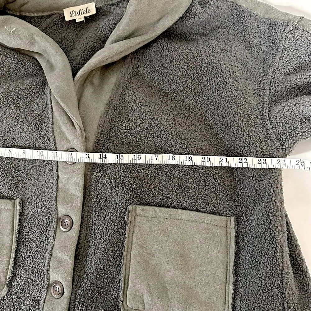 Listicle Mixed Media Jacket - Image 10
