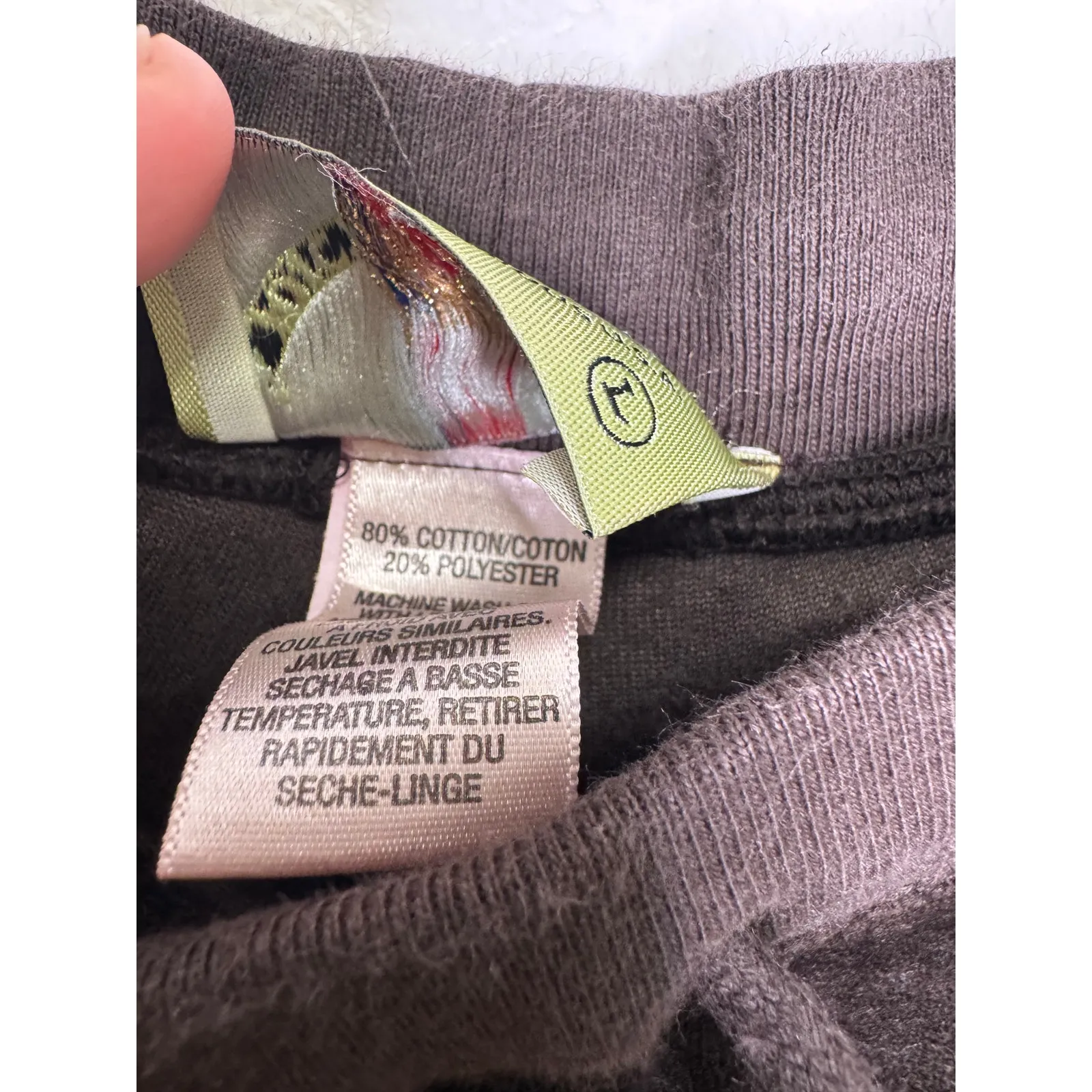 Juicy Couture Vintage Womens Brown Cargo Velour Joggers Size Large Flared Y2K - Image 6