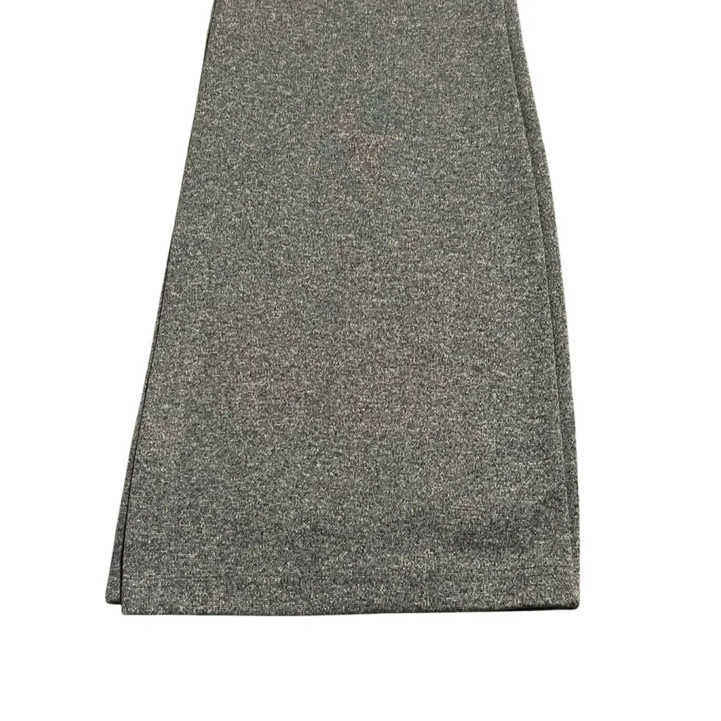 Poetery Flared Leggings Womens Size Medium Gray Heathered Stretch Yoga Pants - Image 3