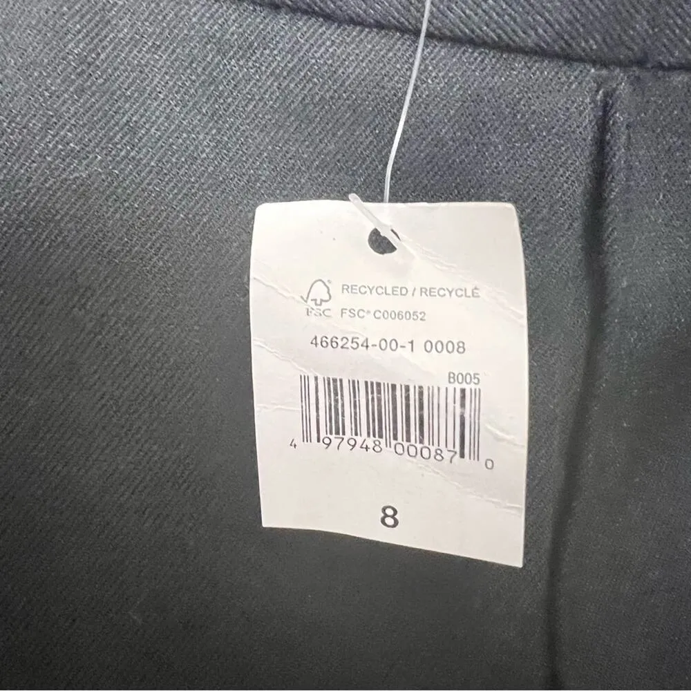 Gap Women’s Dressy Black Skort Side Zipper Sz 8 - Image 8