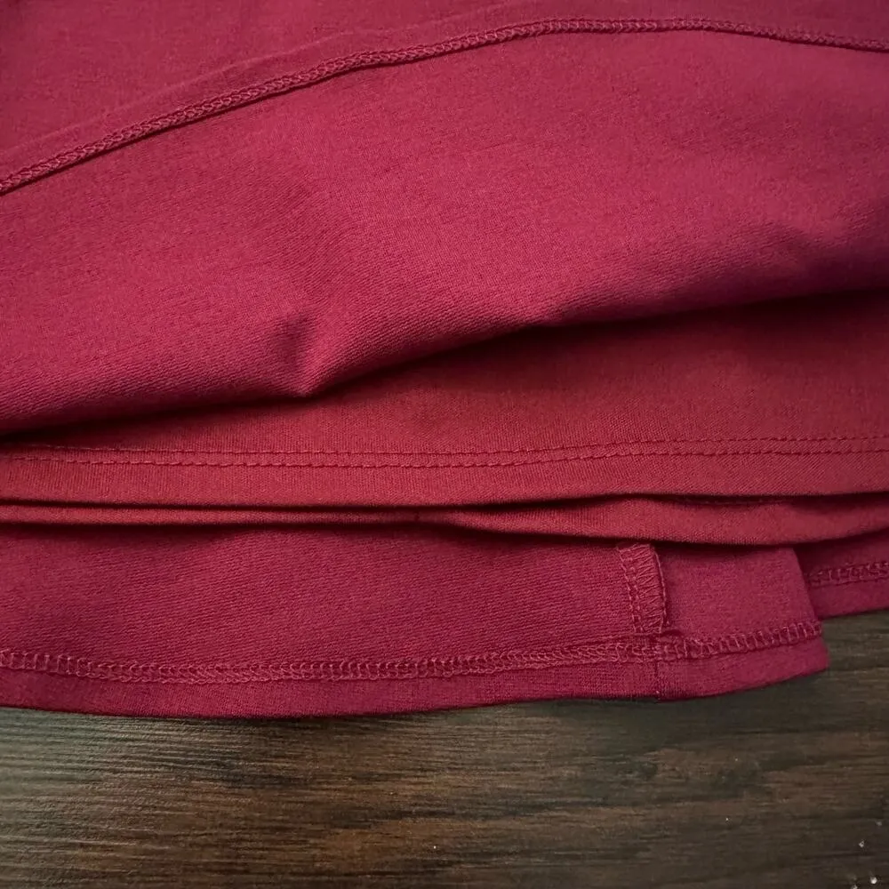 Lulu's Believe in Love maroon strappy open-back fit & flare mini dress size S - Image 5